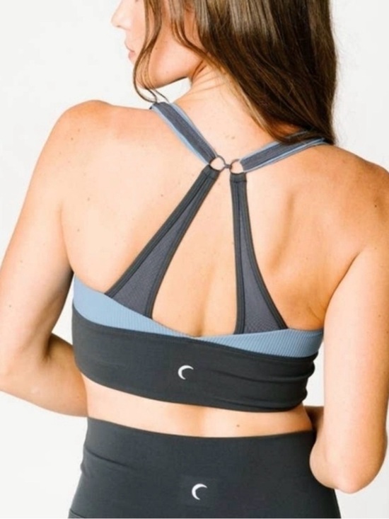 Zyia Active Other - Zyia Active sports bra, Parallel Luxe blue & grey Small S